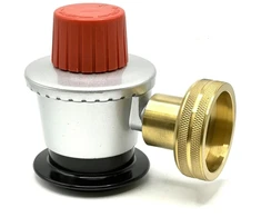 LPG pildymo adapteris 35 mm JUMBO Clip-On G.56 į G.2 (W21,8 x 1/14") + DISH adapteris dujų balionams