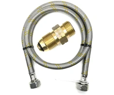 LPG pildymo žarna 1,5 m POL LH į 21,8 mm LH, sustiprinta