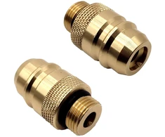LPG Safefill dujų balionų adapterių rinkinys M22 (21,8 mm) Bayonet + Euronozzle su DN Autogas Parts transportavimo krepšeliu