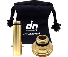 LPG Safefill dujų balionų adapterių rinkinys M22 (21,8 mm) Bayonet + ACME su DN Autogas Parts transportavimo krepšeliu