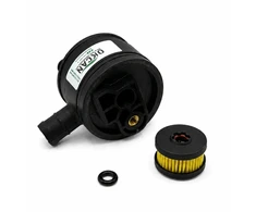 Prins VSI LPG / GPL Auto dujų filtrų rinkinys 180/802304 – dujinės ir skystos fazės filtrai (16 × 11 × 11 mm, dvigubas išėjimas)