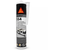 Sikaflex 554 balti klijai dinaminėms apkrovoms 300 ml