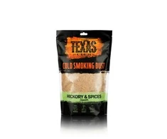 Texas Club Hickory ir vaismedžių su žolelėmis dulkės šaltam rūkymui, 500g