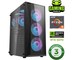 Stacionarus žaidimų kompiuteris Varlė Gaming AMD Ryzen 5 7500F + RTX 5070 | 16 GB DDR5 | 1 TB M.2 NVMe SSD | 750W