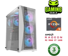 Stacionarus kompiuteris Stacionarus žaidimų kompiuteris Varlė Gaming Back To School | Ryzen 5 7600X + RX 9060XT | 16 GB DDR4 | 1TB M.2 NVMe SSD