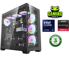 Stacionarus žaidimų kompiuteris Varlė Gaming | Intel Core Ultra 7 245KF + RX 9070XT 16GB | 32 GB DDR5 RAM | 1TB M.2 SSD