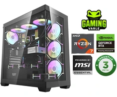 Stacionarus žaidimų kompiuteris Varlė Gaming | AMD Ryzen 5 9800X3D + RTX 5070Ti 16GB | 32GB DDR5 | 2x 1TB NVMe SSD