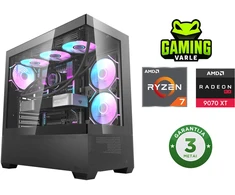 Žaidimų kompiuteris Varlė Gaming Back To School Ryzen 7 7800X3D + RX 9070XT 16GB | 32 GB DDR5 | 1TB M.2 SSD