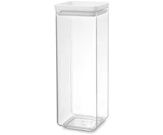 Brabantia Kvadratinis hermetinis indas biriems produktams 2.5 L