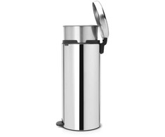Brabantia Šiukšlių dėžė atidaroma koja (su metaliniu kibirėliu), 30 L