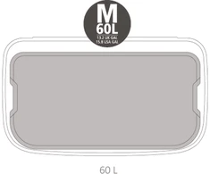 Brabantia Šiukšlių dėžė Bo 60 L