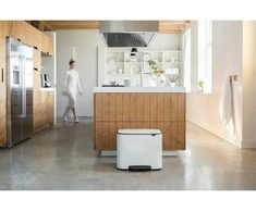 Brabantia Šiukšlių dėžė BO, atidaroma koja, 11 + 23L