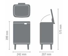 Brabantia Šiukšlių dėžė, Bo Hi, 7 L