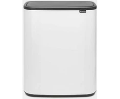 Brabantia Šiukšlių dėžė Bo Touch Bin atidaroma ranka, 2x30 L