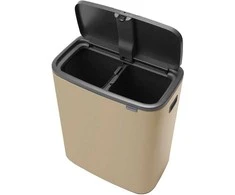 Brabantia Šiukšlių dėžė Bo Touch Bin atidaroma ranka, 2x30 L