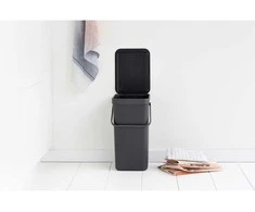 Brabantia Šiukšlių dėžė Sort &amp; Go rūšiavimui, 16 L (įvairių spalvų)