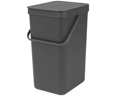 Brabantia Šiukšlių dėžė Sort &amp; Go rūšiavimui, 16 L (įvairių spalvų)
