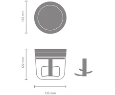 Rankinis maisto smulkintuvas, Brabantia