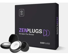 Ausų kamštukai miegui – iki 28 dB garso slopinimas, 4 antgalių dydžiai NOXNOX Zenplugs Juodi