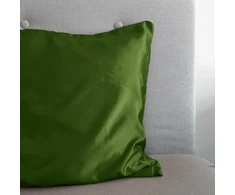 Dirbtinio šilko pagalvės užvalkalas Sleeptime Beauty Skin Care žalios spalvos 60×70 cm