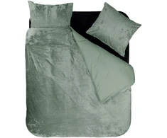Dreamhouse aksominės patalynės komplektas Crushed Velvet žalias 200x220 ir 140x200 - 200x220