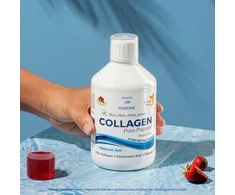 Swedish Nutra Geriamas jūrinis kolagenas 10 000 mg su hialurono rūgštimi ir vitaminais 500 ml