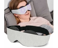 Miego kaukė NOXNOX® 3D – visiškas blackout efektas, reguliuojama kaušelių pozicija