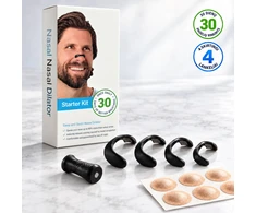 Norden Nights magnetinis nosies plėtiklis Starter Kit – daugkartinio naudojimo, 4 dydžiai, 30 dienų rinkinys