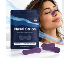 Norden Nights nosies juostelės lengvesniam kvėpavimui – 30 vnt