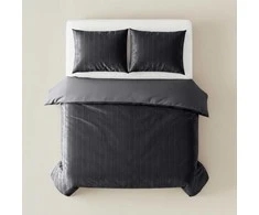 Patalynės komplektas Sleeptime Mikroperkalio patalynė Velvet Lining juoda 200x220