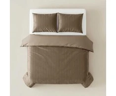 Patalynės komplektas Sleeptime Mikroperkalio patalynė Velvet Lining smėlio spalvos 200x220