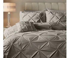 Patalynės komplektas Sleeptime Mikroperkalio patalynė Velvet Pintuck smėlio spalvos 1400x220