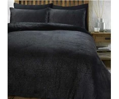 Patalynės komplektas Sleeptime Mikropluošto patalynė Glamour Deco Foil juodos spalvos 200x220