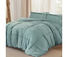 Patalynės komplektas Sleeptime Mikropluošto patalynė Washed Tufted žalia 140x200