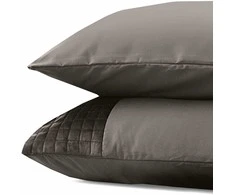 Patalynės komplektas Sleeptime Velvetiniai pagalvių užvalkalai rusvi 2 vnt. 60x70 cm – 100% velvet poliesteris, aksominė juosta