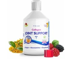 Swedish Nutra Skystas jūrinis kolagenas Joint Support 5000 mg – geriamas kolageno papildas su augalų mišiniu 500 ml