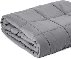 NOXNOX Sunki antklodė Basic+ 7kg, 150x200 cm, pilka