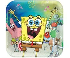 GoDan Lėkštės SpongeBob 23x23 cm