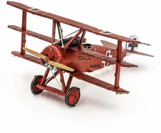 Metal Earth Metalinė 3D dėlionė - The Fokker Dr.I Triplane lėktuvas