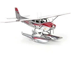 Metal Earth Metalinė 3D dėlionė - Cessna 182 floatplane lėktuvas