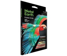 Metal Earth Metalinis 3D konstruktorius "Papūga"