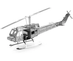 Metal Earth Metalinė 3D dėlionė - Bell UH-1 Huey sraigtasparnis