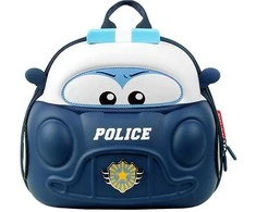 Vaiškika kuprinė policijos mašina