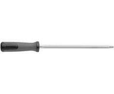 BergHOFF 22 cm peilių galąstuvas - Graphite serija su ergonomiška rankena ir patvariu plieno strypu galandinimui