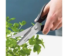 BergHOFF 22 cm virtuvinės žirklės - nerūdijančio plieno ašmenys su ergonomiškomis neslystančiomis rankenomis