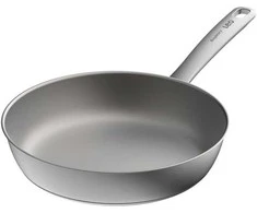 BergHOFF 24 cm keptuvė - Graphite serija su nerūdijančio plieno kapsuliniu pagrindu ir elegantiška apdaila