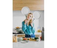 BergHOFF 26 cm blyninė - Balance Sage ekologiška aliuminio keptuvė su sveika nepridegančia danga