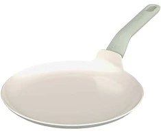 BergHOFF 26 cm blyninė - Balance Sage ekologiška aliuminio keptuvė su sveika nepridegančia danga