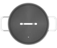 BergHOFF puodas su stikliniu dangčiu Helix, 26 cm