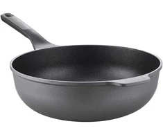 BergHOFF 30 cm wok keptuvė - Stone+ serija, lietas aliuminis su CeraGreen danga ir minkšta rankena